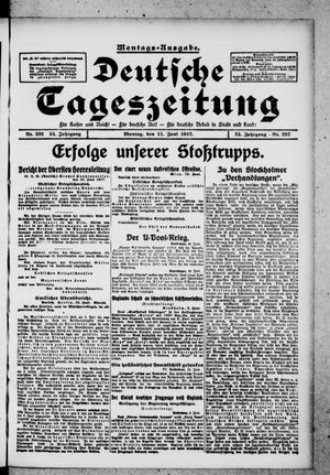 Deutsche Tageszeitung vom 11.06.1917