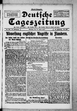 Deutsche Tageszeitung vom 11.06.1917