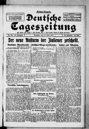 Deutsche Tageszeitung vom 12.06.1917