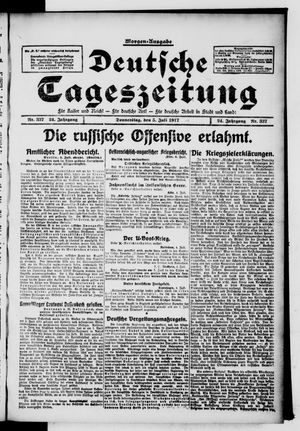 Deutsche Tageszeitung vom 05.07.1917