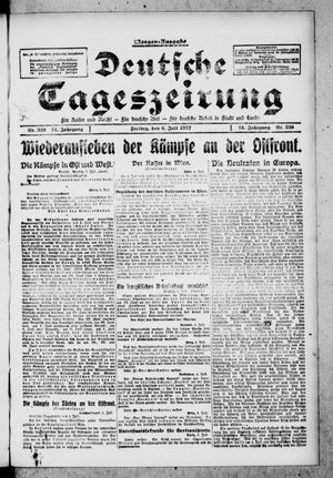 Deutsche Tageszeitung vom 06.07.1917