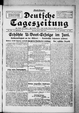 Deutsche Tageszeitung vom 06.07.1917
