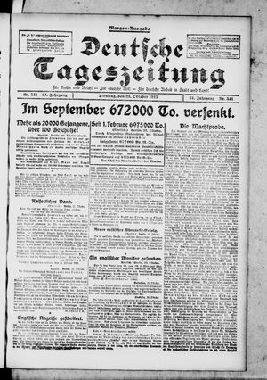 Deutsche Tageszeitung vom 23.10.1917