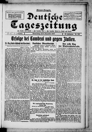 Deutsche Tageszeitung vom 06.12.1917