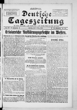 Deutsche Tageszeitung on Mar 8, 1918