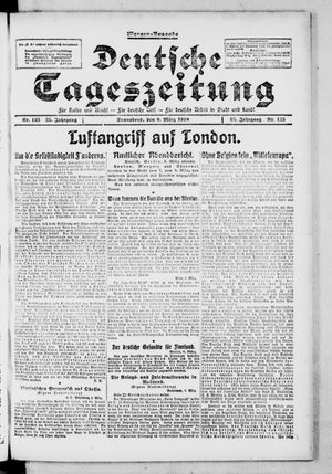 Deutsche Tageszeitung vom 09.03.1918