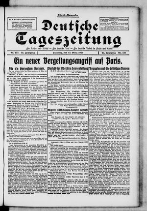 Deutsche Tageszeitung vom 12.03.1918