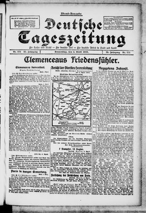 Deutsche Tageszeitung vom 04.04.1918
