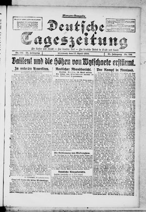 Deutsche Tageszeitung vom 17.04.1918