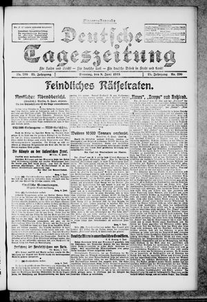 Deutsche Tageszeitung vom 09.06.1918