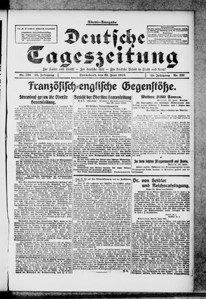 Deutsche Tageszeitung vom 29.06.1918