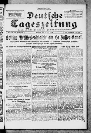 Deutsche Tageszeitung vom 08.07.1918