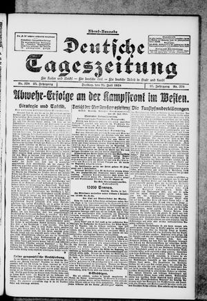 Deutsche Tageszeitung vom 26.07.1918