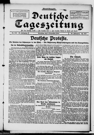 Deutsche Tageszeitung vom 03.12.1918