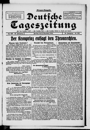 Deutsche Tageszeitung on Dec 6, 1918