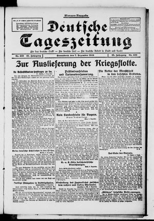 Deutsche Tageszeitung vom 07.12.1918