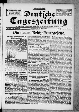 Deutsche Tageszeitung on Mar 18, 1919