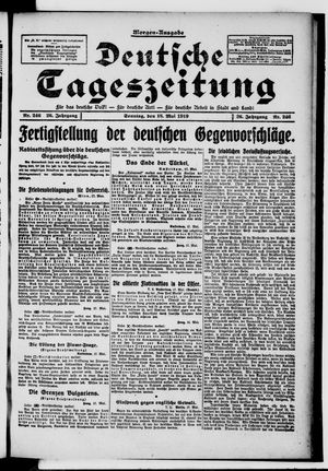 Deutsche Tageszeitung vom 18.05.1919