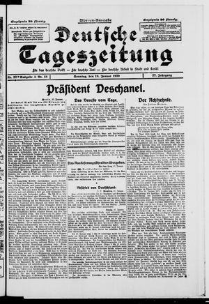 Deutsche Tageszeitung vom 18.01.1920