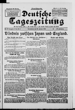 Deutsche Tageszeitung vom 31.01.1920