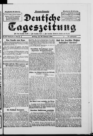 Deutsche Tageszeitung vom 20.02.1920