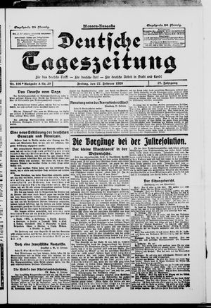 Deutsche Tageszeitung on Feb 27, 1920
