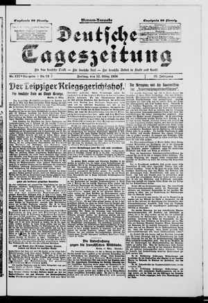 Deutsche Tageszeitung on Mar 12, 1920