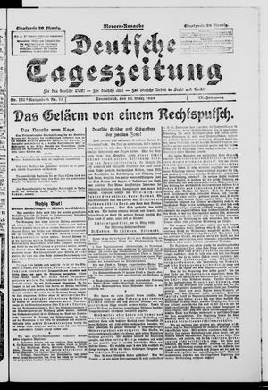 Deutsche Tageszeitung vom 13.03.1920