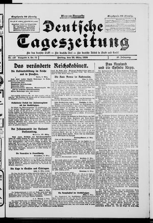 Deutsche Tageszeitung vom 26.03.1920