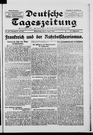 Deutsche Tageszeitung vom 03.04.1920