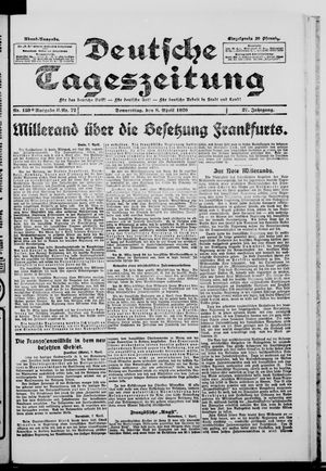 Deutsche Tageszeitung vom 08.04.1920