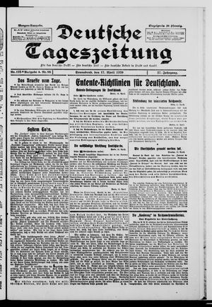 Deutsche Tageszeitung vom 17.04.1920