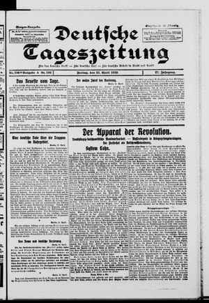 Deutsche Tageszeitung vom 23.04.1920