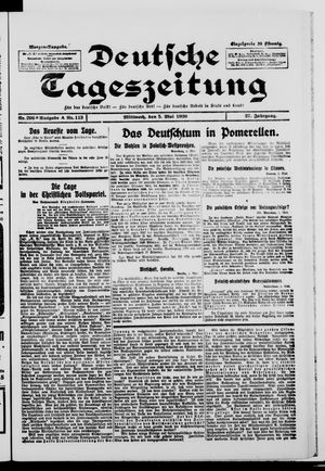 Deutsche Tageszeitung vom 05.05.1920