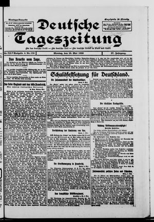 Deutsche Tageszeitung vom 10.05.1920
