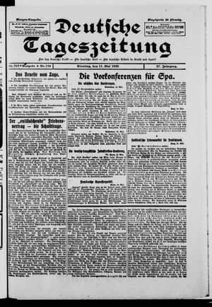 Deutsche Tageszeitung vom 11.05.1920
