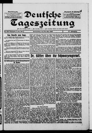 Deutsche Tageszeitung vom 20.05.1920