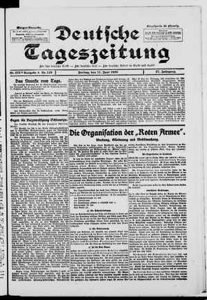 Deutsche Tageszeitung vom 11.06.1920