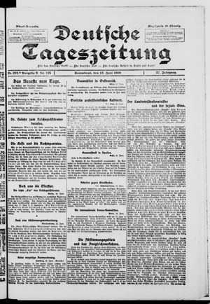 Deutsche Tageszeitung vom 12.06.1920