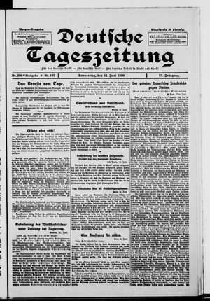 Deutsche Tageszeitung vom 24.06.1920