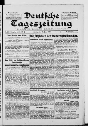 Deutsche Tageszeitung vom 25.06.1920