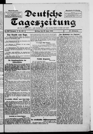 Deutsche Tageszeitung vom 25.06.1920