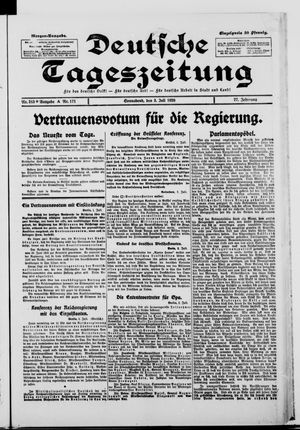 Deutsche Tageszeitung vom 03.07.1920