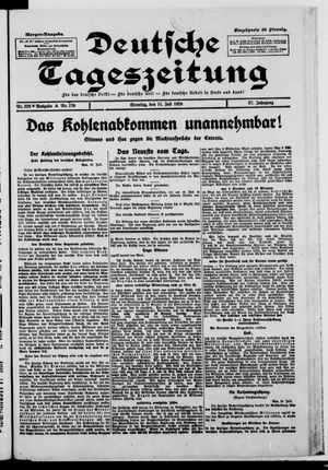 Deutsche Tageszeitung vom 11.07.1920