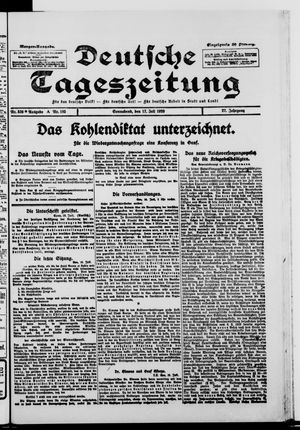 Deutsche Tageszeitung vom 17.07.1920