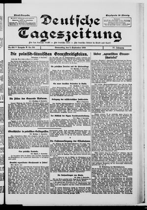 Deutsche Tageszeitung vom 09.09.1920