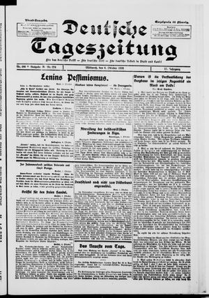 Deutsche Tageszeitung vom 06.10.1920