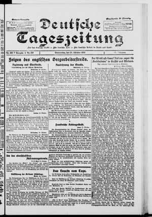 Deutsche Tageszeitung vom 21.10.1920