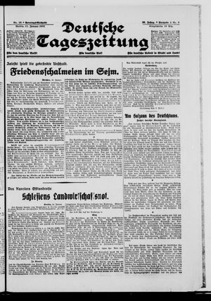 Deutsche Tageszeitung vom 11.01.1931
