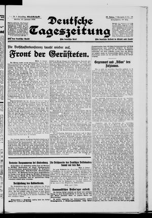 Deutsche Tageszeitung vom 13.01.1931